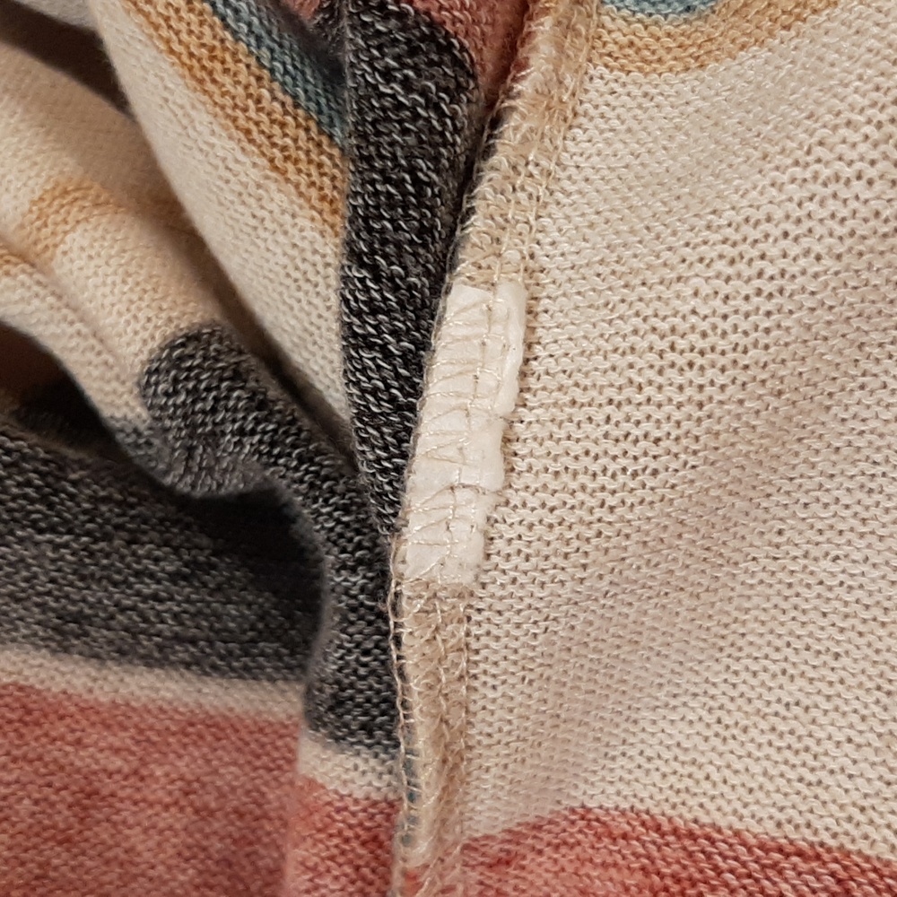🍁Bucketlist Striped, Collared Oversized Top (Small)🍁 - Picture 7 of 7